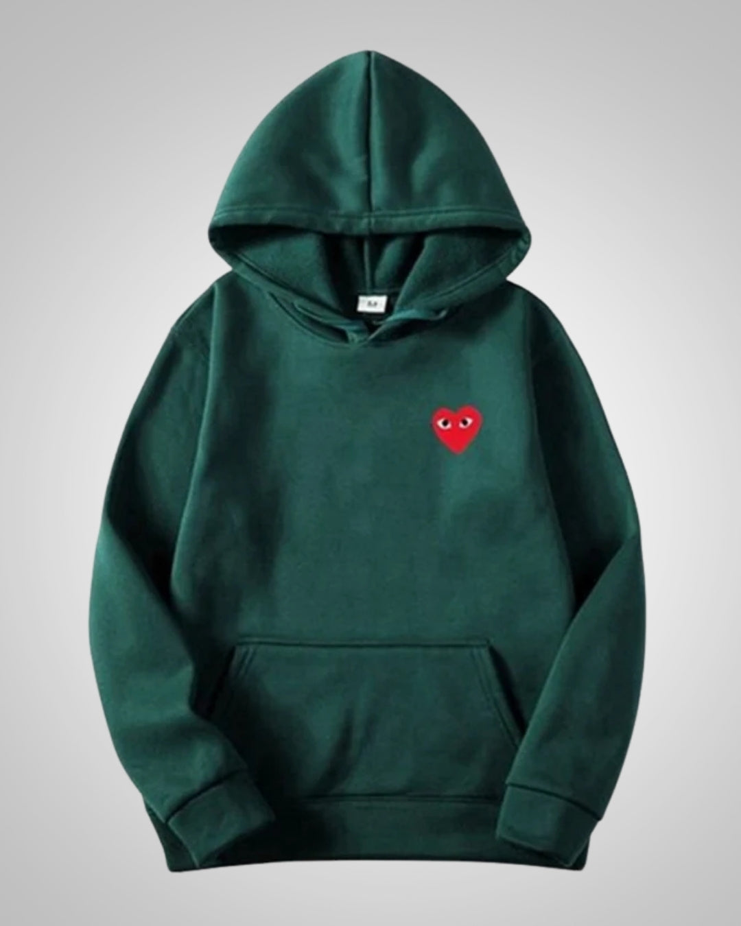 Puck | Dames Casual Katoenen Hart Hoodie