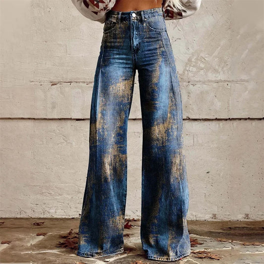 Zoya | Dames Hoge Taille Flared Jeans
