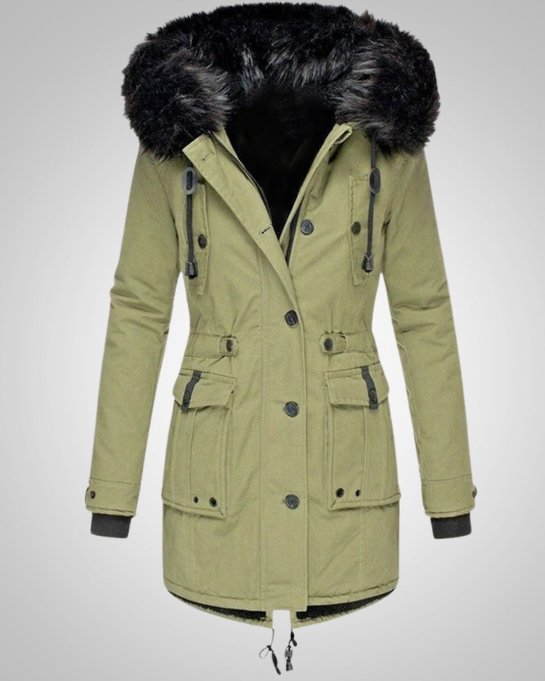 Isola | Dames Gevoerde Winter Capuchon Parka