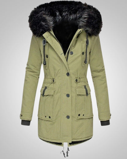 Isola | Dames Gevoerde Winter Capuchon Parka