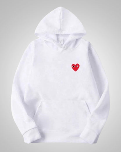 Puck | Dames Casual Katoenen Hart Hoodie