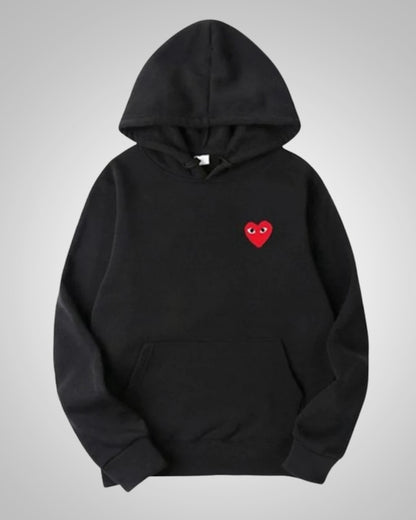 Puck | Dames Casual Katoenen Hart Hoodie