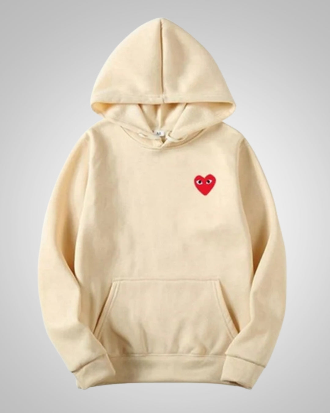 Puck | Dames Casual Katoenen Hart Hoodie