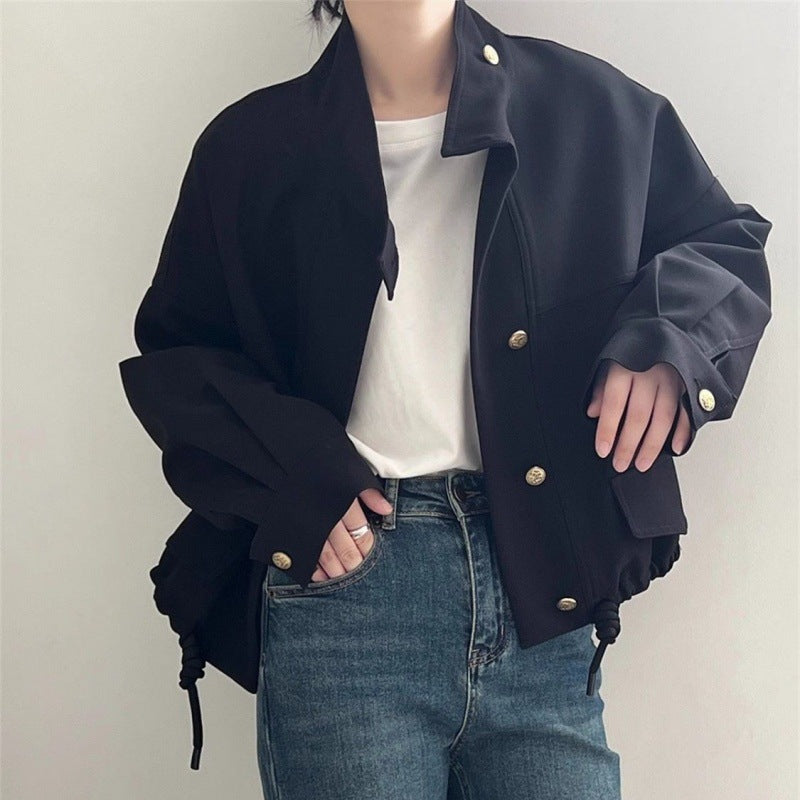 Marit | Dames Oversized Knoopsluiting Jas