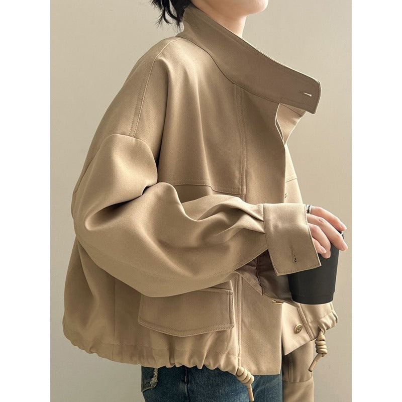 Marit | Dames Oversized Knoopsluiting Jas