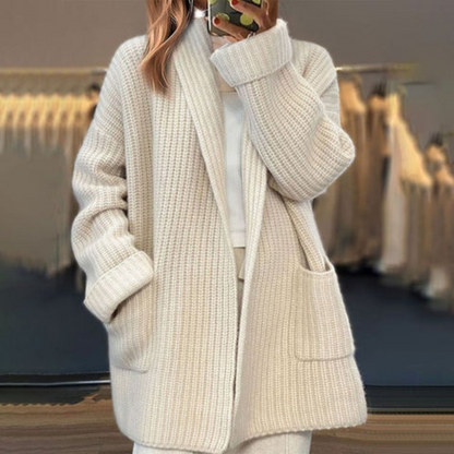 Isa | Dames Oversized Gebreid Vest