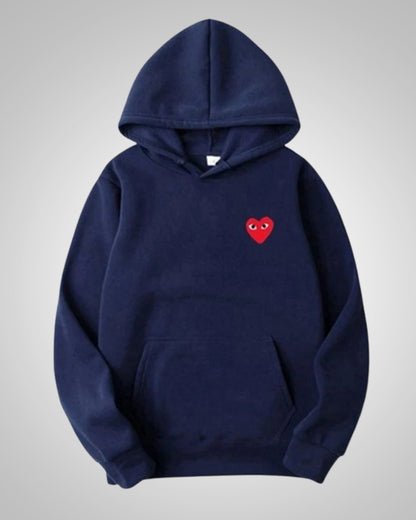 Puck | Dames Casual Katoenen Hart Hoodie