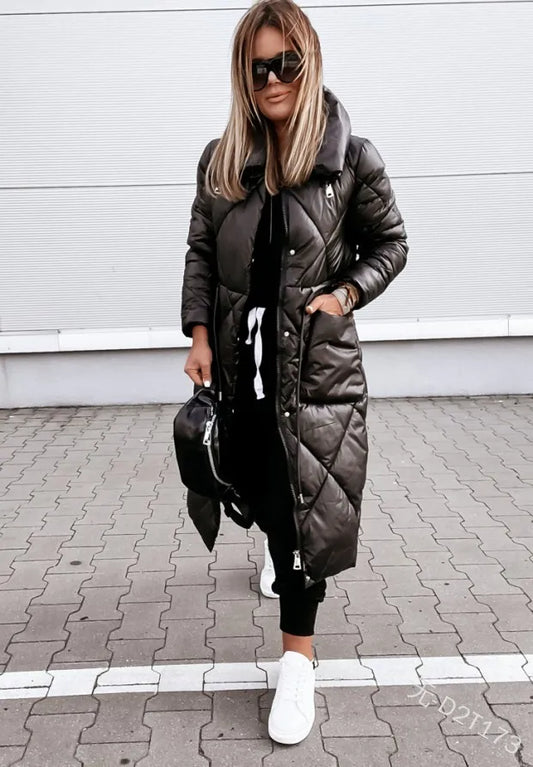 Willemijn | Dames Gewatteerde Katoenen Parka