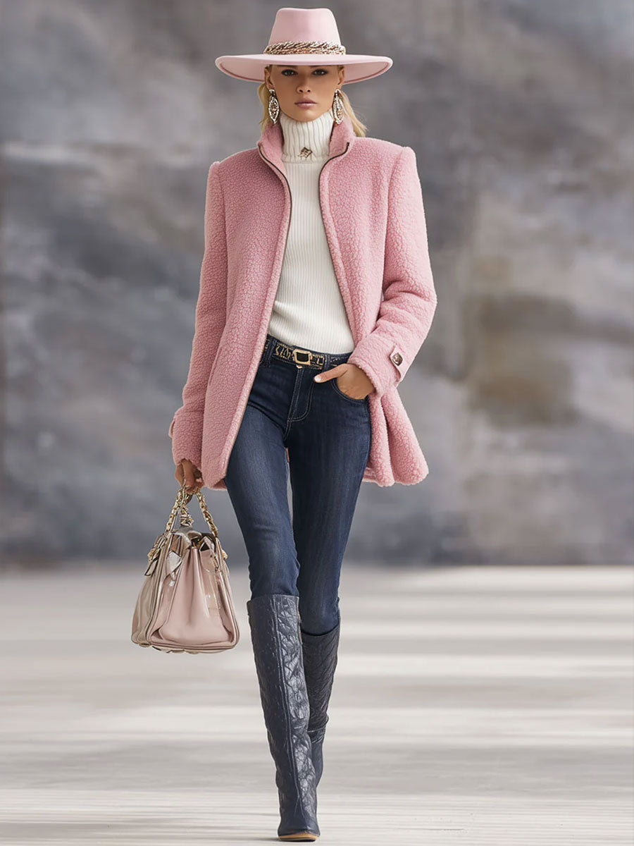 Iris | Dames Warme Fleece Jas met Rits