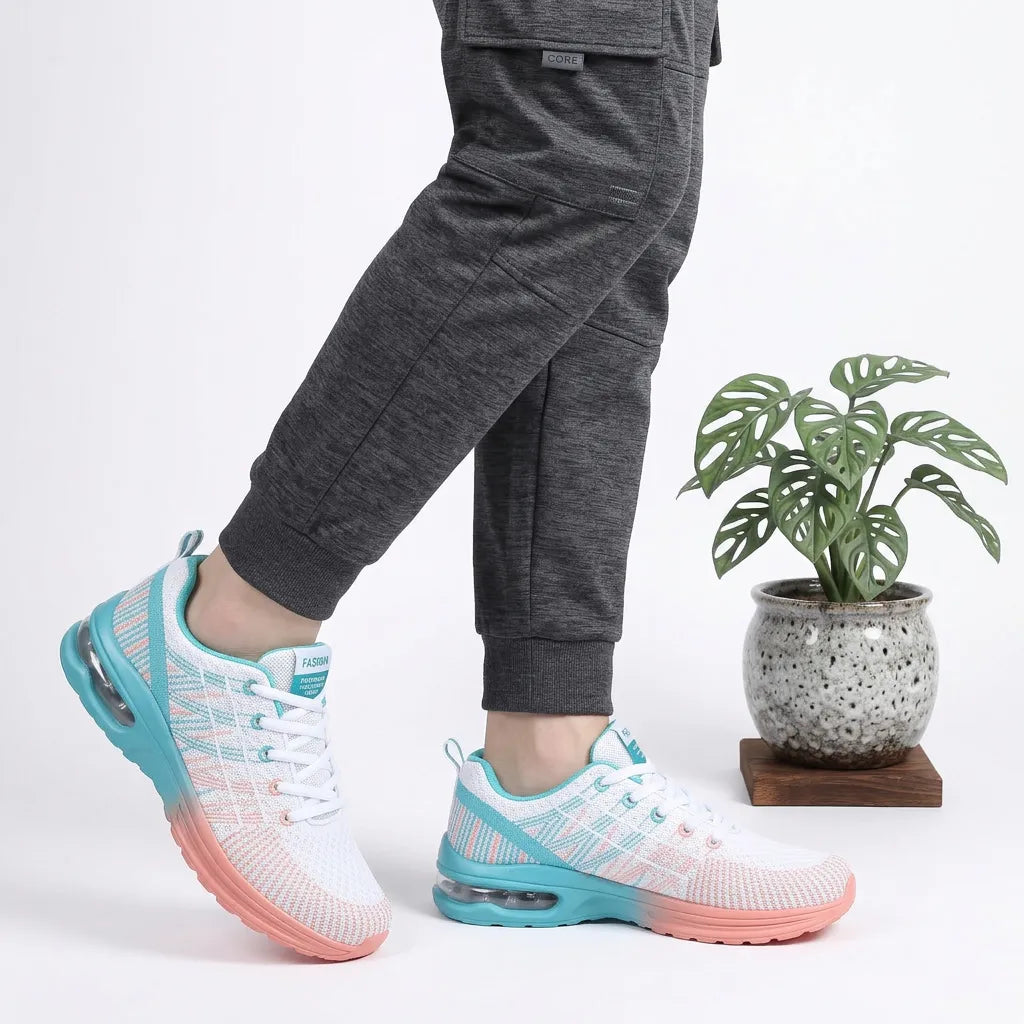 Eden | Dames Comfortabele Instap Wandelsneakers