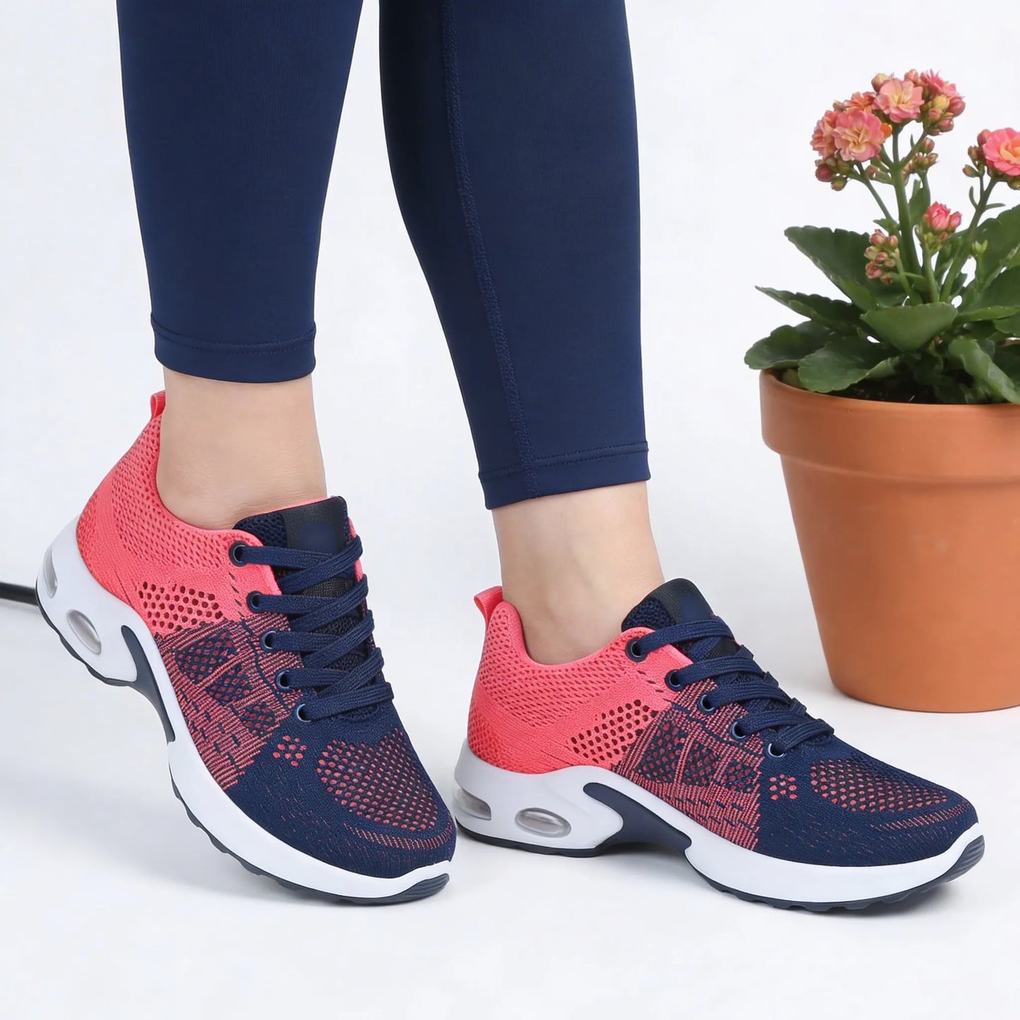 Dakota | Dames Comfortabele Instap Wandelsneakers