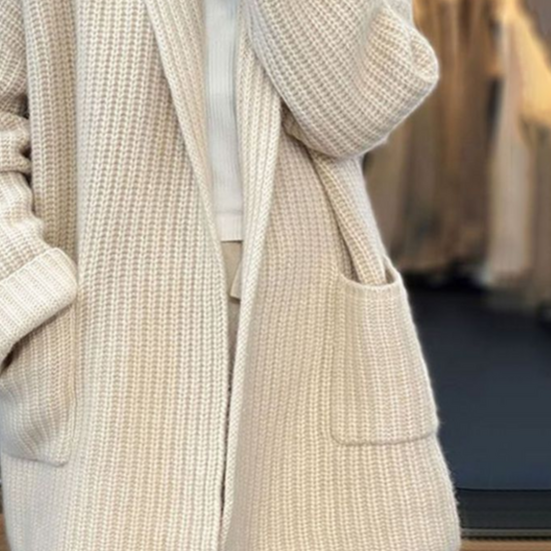 Isa | Dames Oversized Gebreid Vest