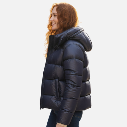 Karina | Dames Warme Gewatteerde Donsjas