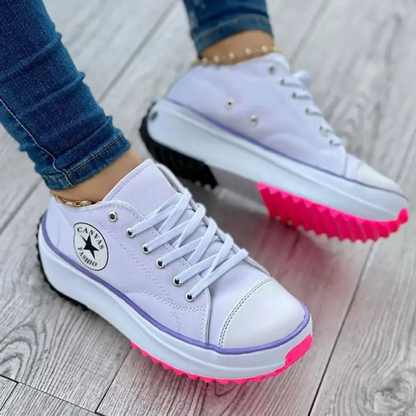 Merel | Dames Klassieke Platform Sneakers