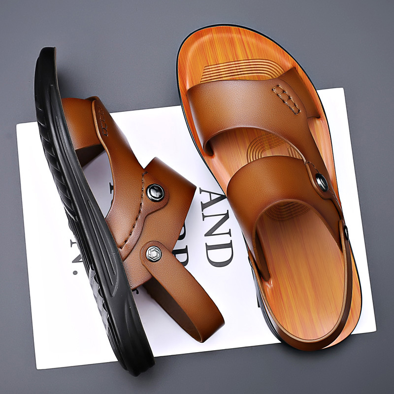 Julia | Dames Zomer Leren Sandalen
