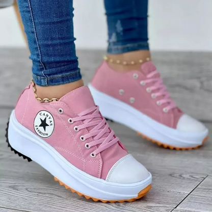 Merel | Dames Klassieke Platform Sneakers