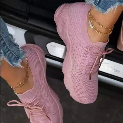 Letizia | Dames Gebreide Instapsneakers