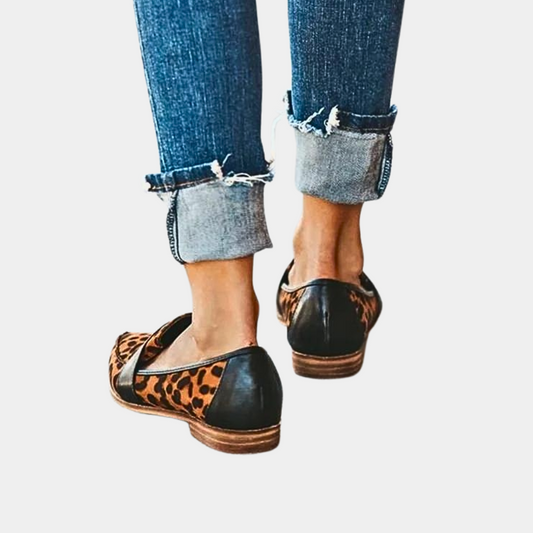 Kennedy | Dames Suède Spitse Loafers