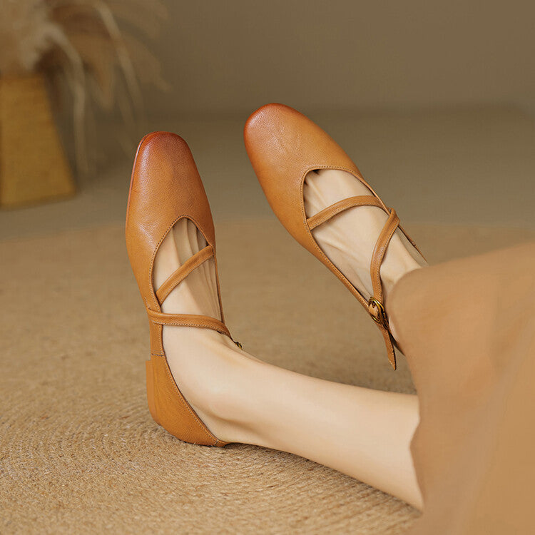 Esmee | Dames Casual Leren Platte Schoenen
