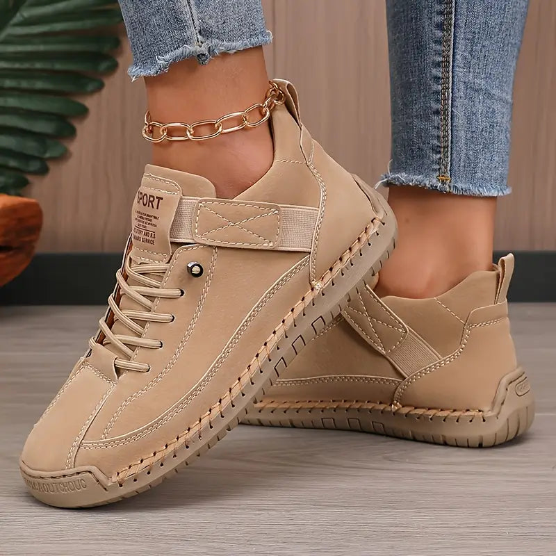 Zoe | Dames Casual Leren Sneakers