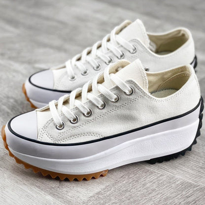 Meike | Dames Platform Canvas Sneakers