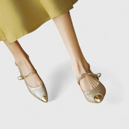 Livia | Dames Zomer Blokhak Pumps