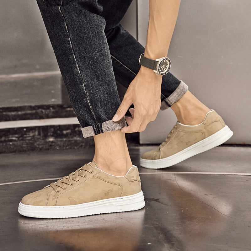 Eva | Dames Stijlvolle Leren Sneakers