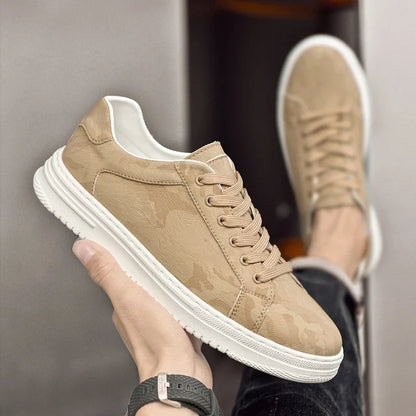 Eva | Dames Stijlvolle Leren Sneakers