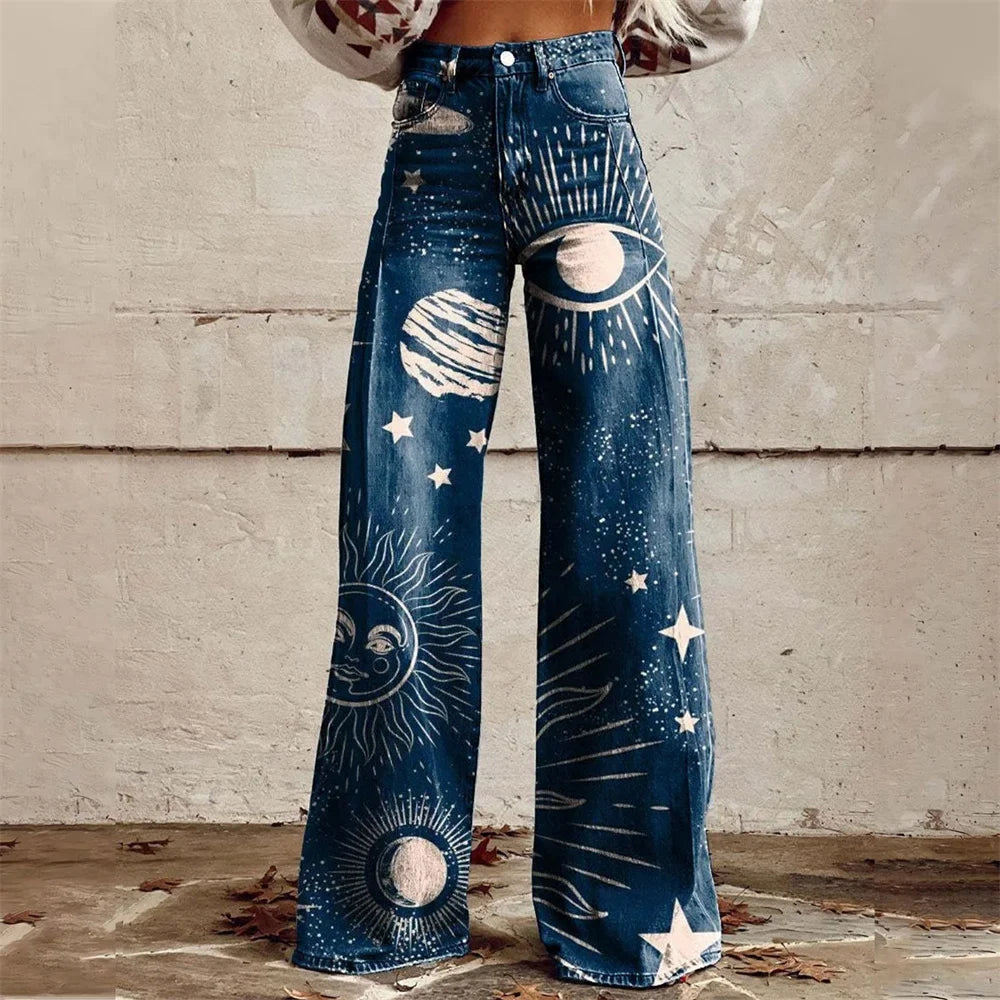 Zoya | Dames Hoge Taille Flared Jeans