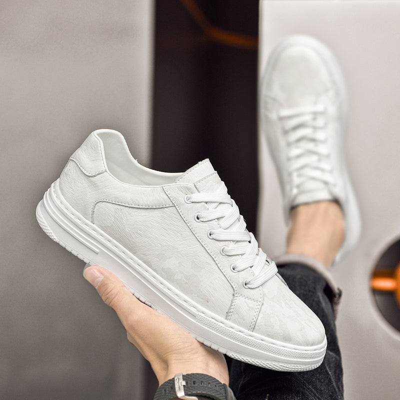 Eva | Dames Stijlvolle Leren Sneakers