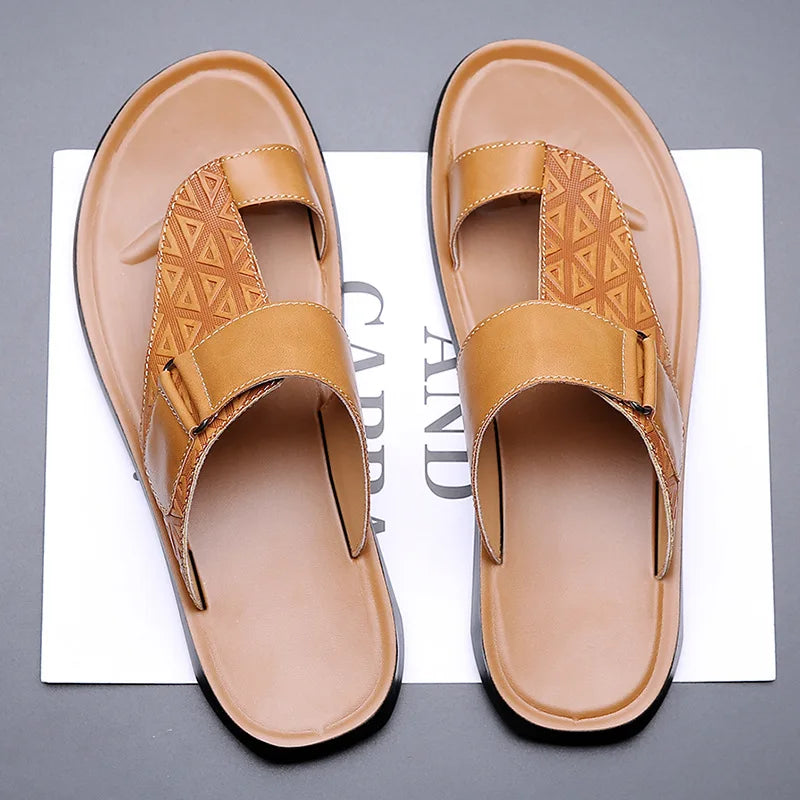 Esmee | Dames Moderne Leren Geometrische Sandalen