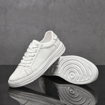 Eva | Dames Stijlvolle Leren Sneakers