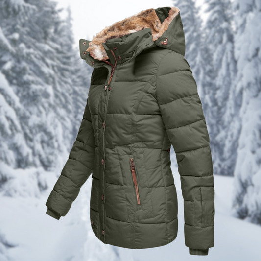 Fia | Dames Gevoerde Warme Winterparka