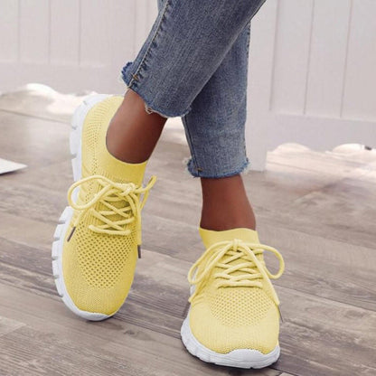 Demelza | Dames Orthopedische Grijze Wandelsneakers