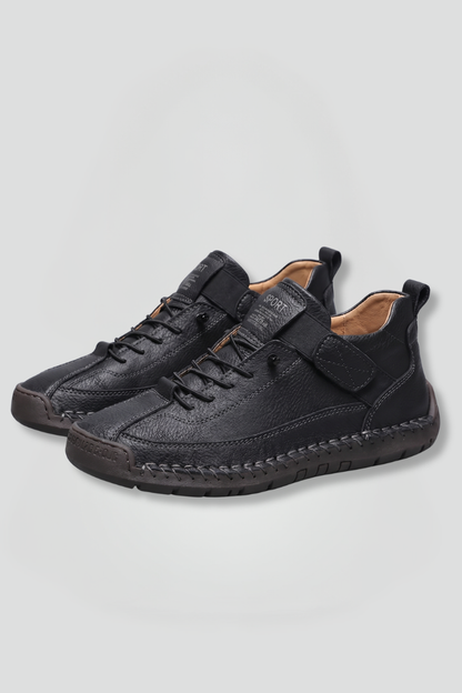 Elodie | Dames Leren Flexibele Lage Trainers