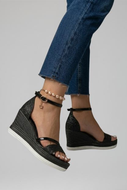 Jonne | Dames Orthopedische Gecushionde Instap Sandalen