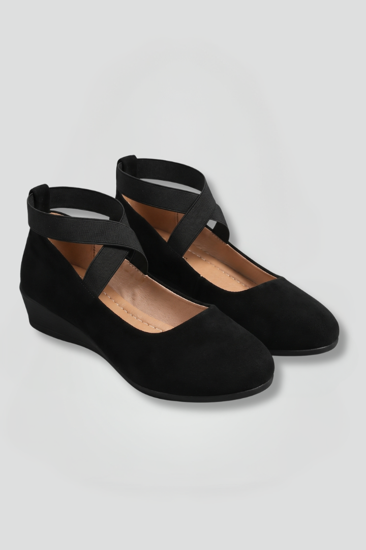 Geertje | Dames Orthopedische Instap Platte Schoenen