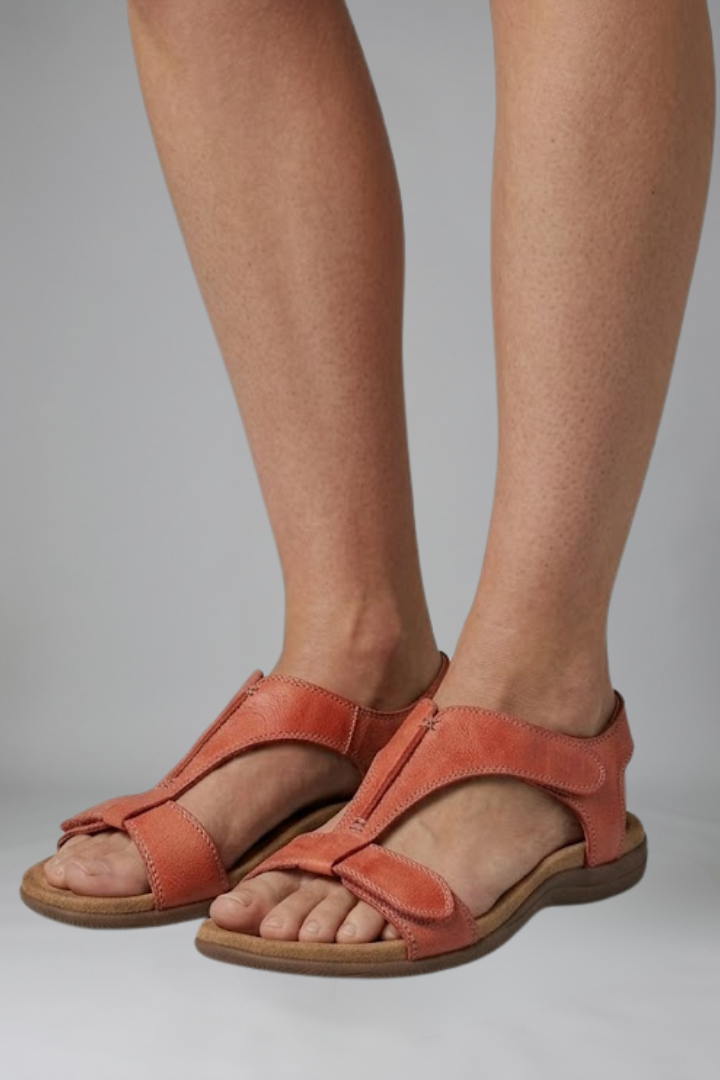 Janna | Dames Ademende Open-teen Zomersandalen
