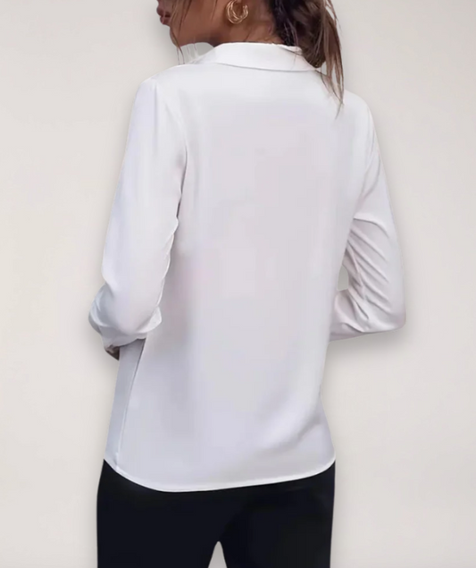 Willemijn | Dames Elegante Blouse met Lange Mouwen