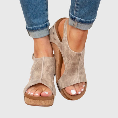 Gia | Dames Casual Platte Sandalen