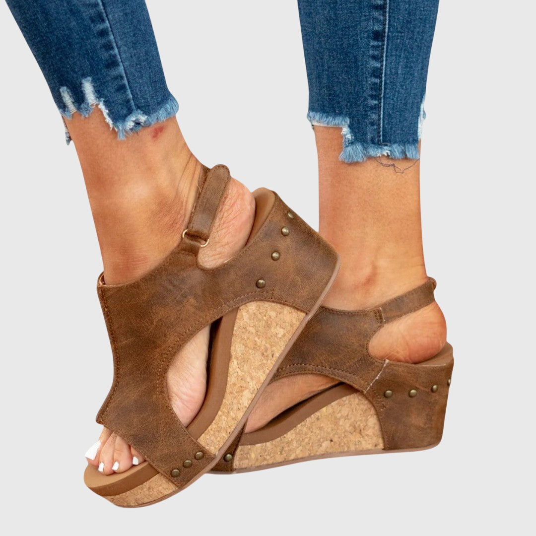 Gia | Dames Casual Platte Sandalen
