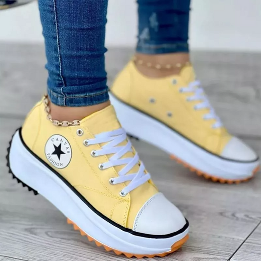 Merel | Dames Klassieke Platform Sneakers