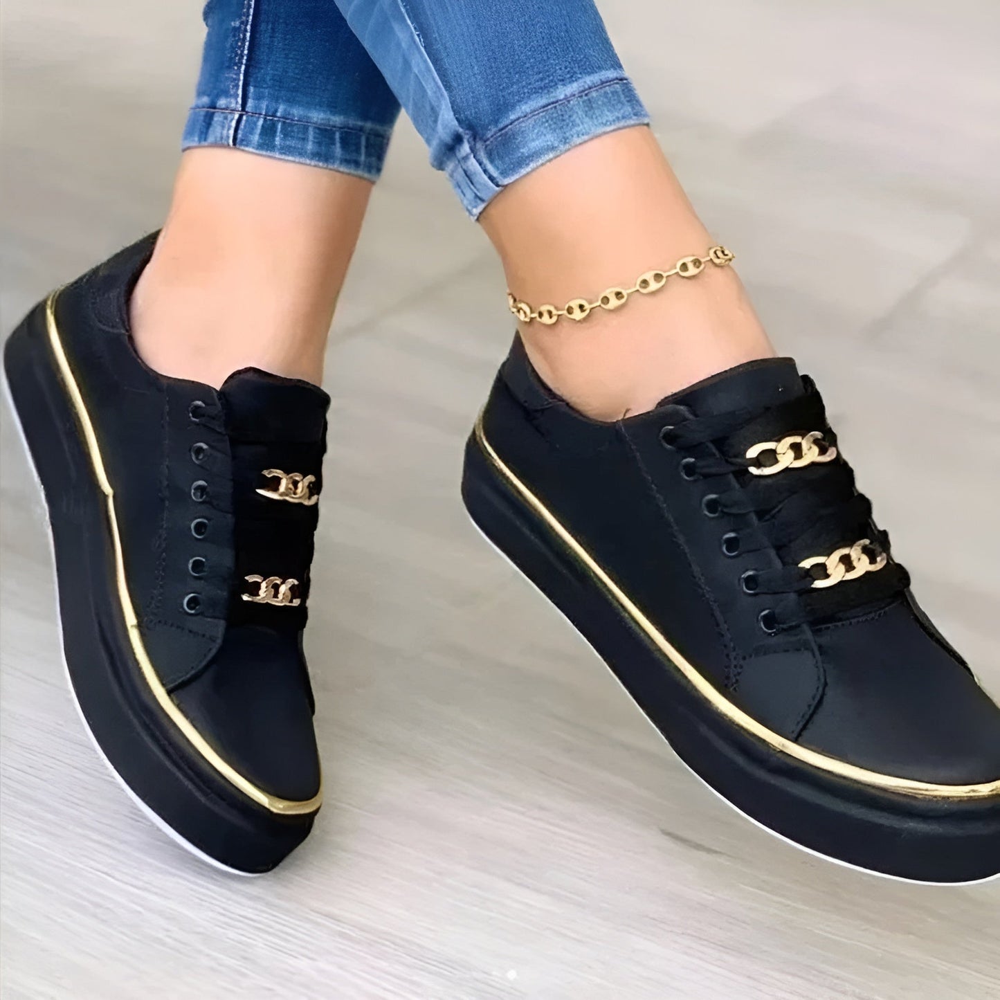 Zuri | Dames Casual Leren Sneakers