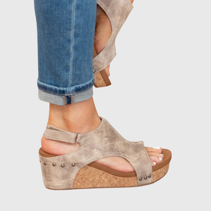 Gia | Dames Casual Platte Sandalen