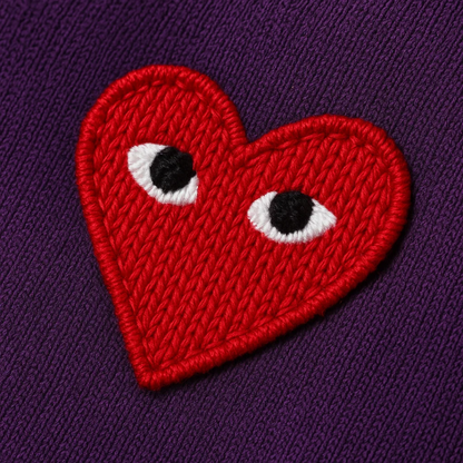 Puck | Dames Casual Katoenen Hart Hoodie