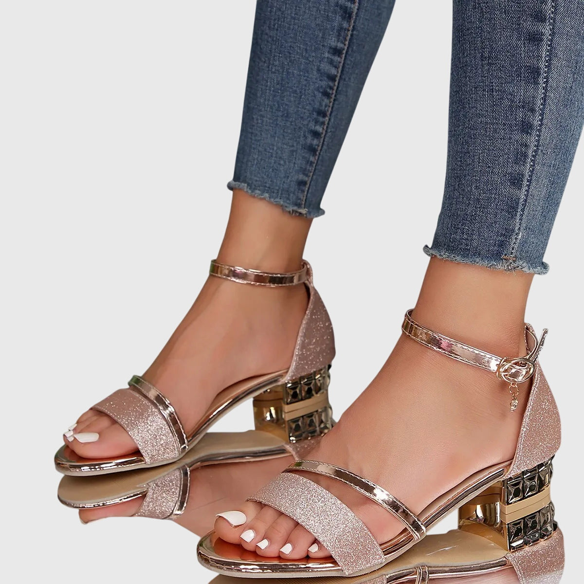 Femke | Dames Elegante Orthopedische Hakken Sandalen