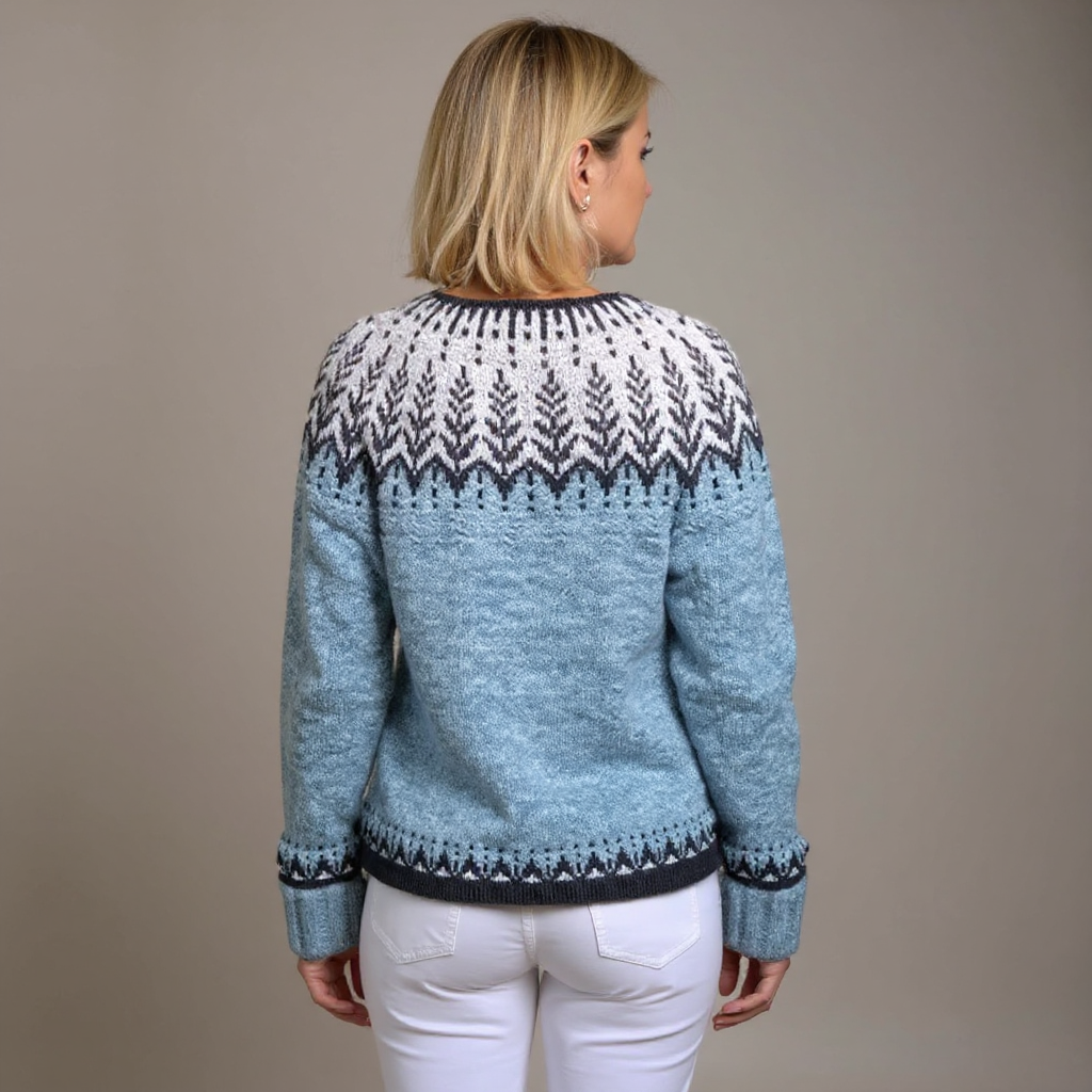 Lotte | Dames Vintage Gebreid Vest met Knopen