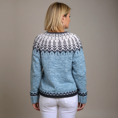 Lotte | Dames Vintage Gebreid Vest met Knopen