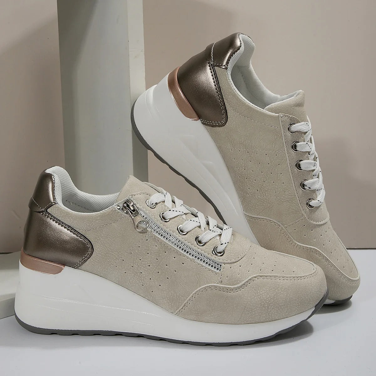 Lily | Dames Orthopedische Platform Sneakers