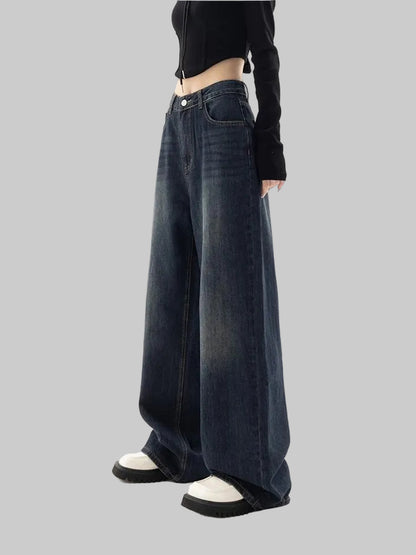 Liv | Dames Vintage Baggy Boyfriend Jeans